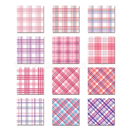 24 hoja 12 estilos almohadillas de papel para álbum de recortes del día de San Valentín VALE-PW0001-142-1