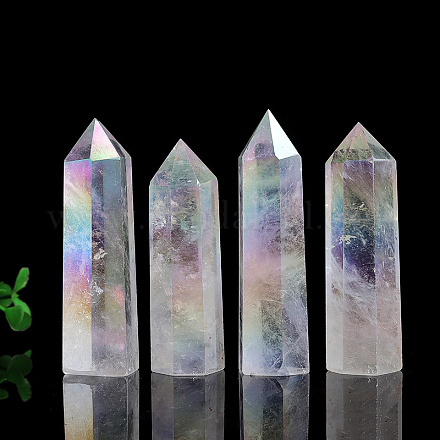 Décorations pour la maison en cristal de quartz naturel WG33884-01-1