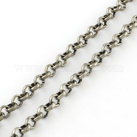 Iron Rolo Chains CH-J001-BL2.0-AS-1
