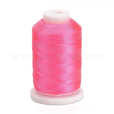 ナイロン糸  縫糸  3プライ  濃いピンク  0.3ミリメートル、約500 M /ロール NWIR-E034-A-25-1