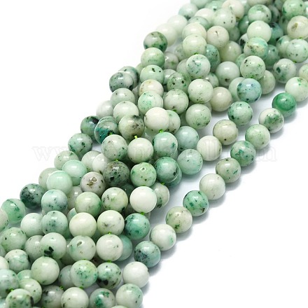 Chapelets de perles en chrysocolle naturelle G-E576-04B-1
