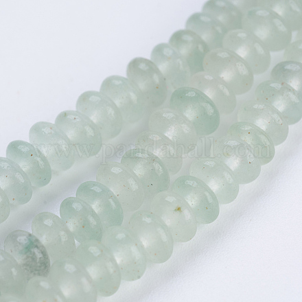 Chapelets de perles en aventurine vert naturel G-P354-12-4x2mm-1
