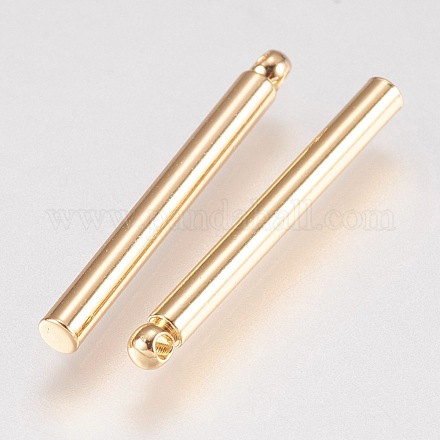 Brass Pendants KK-K215-17G-1