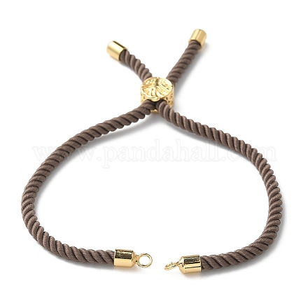 Изготовление браслетов из хлопка KK-F758-03-06-G-1