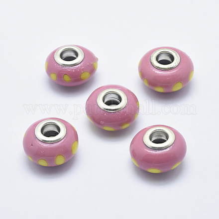 Handgemachte  europäischen Fimo-Perlen CLAY-K002-F01-1