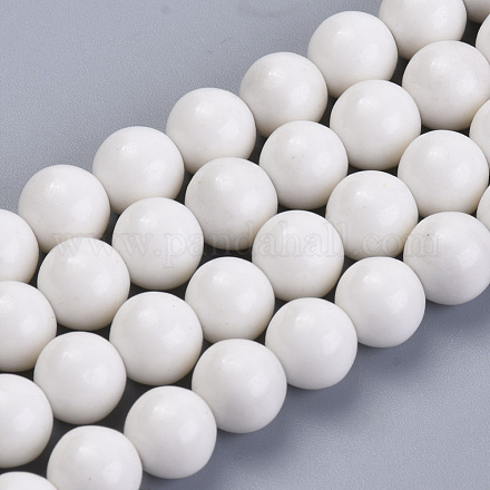 Chapelets de perles d'agate naturelle X-G-S286-06E-1