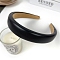 PU Leather Hair Bands, Black, 159x140mm
