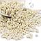 Spray Painted Opaque Acrylic Beads, Peanut, Bisque, 6.5x4x3mm, Hole: 1.2mm, about 10000pcs/500g