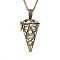 Alloy Cage Pendant Necklaces, Box Chain Necklaces