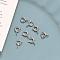 Brass Spring Ring Clasps, Platinum, 6mm