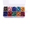 10 Grids 10 Colors Wax Granule Set, Sealing Wax Particles Kits for Retro Seal Stamp, Star, Mixed Color, 125x65mm