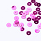 Ornament Accessories Plastic Paillette Beads, Sequins Beads, Disc, Camellia, 5x0.2mm, Hole: 1mm, about 40000pcs/500g