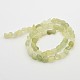 Xiuyan naturales hebras de abalorios de jade G-P070-04-2