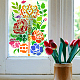 Plantillas de plantillas de pintura dibujo plástico DIY-WH0396-588-4