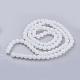 Chapelets de perles en verre imitation jade DGLA-S076-8mm-21-2