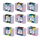 Pandahall elite 90 pz 9 stile rettangolo fatto a mano etichetta di carta sapone DIY-PH0006-86-7