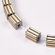 Electroplate Non-magnetic Synthetic Hematite Beads Strands G-P367-K-01-2