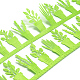 チロリアンテープ  ポットカルチャー  芝生の緑  1-5/8インチ（40mm）  約2ヤード/ロール（1.8288メートル/ロール） SRIB-S048-17A-3