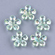 Transparentes bouchons acrylique de perles TACR-T007-05C-1