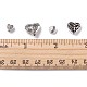 Perles en alliage de style tibétain TIBEB-MSMC005-AS-4