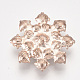 Cabochons Diamante de imitación de la aleación PALLOY-T066-22RG-2
