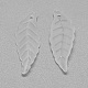 Transparent Acrylic Pendants X-FACR-S023-SB518-2
