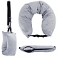 Samt mit Polyester-Reisekissenbezug&nbsp;AJEW-WH20006-66E-1