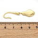 Застежки-крючки S-образные из латуни KK-U059-26G-02-3