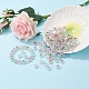 150pcs perles acryliques lumineuses LACR-YW0001-02-9