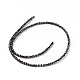 Electroplate Non-magnetic Synthetic Hematite Beads Strands G-L487-B-15-2