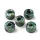 Natural Sesame Jasper/Kiwi Jasper Imitation African Turquoise Beads G-G0003-A04-1