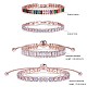 4 pièces 4 styles de bracelets de tennis en zircone cubique BJEW-SZ0002-66RG-2