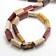 Rectangle Natural Mookaite Beads Strands G-P062-23-2