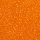 MIYUKIラウンドロカイユビーズ  日本製シードビーズ  （rr138)透明オレンジ  15/0  1.5mm  穴：0.7mm  約27777個/50g SEED-X0056-RR0138-3