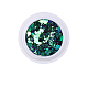 Accesorios de decoración de arte de uñas brillantes hexagonales MRMJ-T063-545F-1