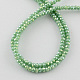 Electroplate Glass Beads Strands EGLA-R048-3mm-54-2