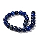 Chapelets de perles en lapis-lazuli naturel X-G-G087-8mm-2