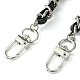 Catena di ferro con cinturini per borse in pelle pu AJEW-BA00119-02-3