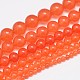 Natural & Dyed Malaysia Jade Bead Strands X-G-A146-8mm-A07-3
