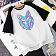 SUPERDANT Wolf Rhinestones Transfer Iron On Rhinestone Transfer Wolf Applique Crystal Wild Wolf Heat Transfer Hot Fix Crystal Wolf Patch for T-Shirt Hat Jacket Bags Shoes Garments DIY-WH0303-226-3