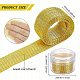 Copper Wire Mesh Ribbon for Wrapping DIY-WH0221-31B-02-2