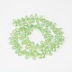 Electroplate Glass Beads Strands EGLA-J068-AB06-2