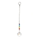 Chakra Crystal Suncatcher Dowsing Pendulum Pendants PALLOY-JF00461-13