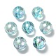 Placage uv perles acryliques irisées arc-en-ciel transparentes TACR-D010-07D-2