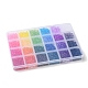 5760pcs 24 couleurs perles acryliques transparentes TACR-YW0001-62-2