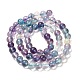 Natural Fluorite Beads Strands G-K345-B02-01-3