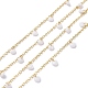 Chaînes de perles de verre faites à la main de 3.28 pied X-CHC-O004-14-2