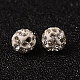 Perles de boule pavé disco  X-RB-A140-8mm-7-2