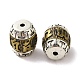 Tibetan Style Brass Beads KK-K357-04AS-2
