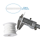 Banda elástica de nylon plana para el protector bucal del oído OCOR-TA0001-06-20m-11